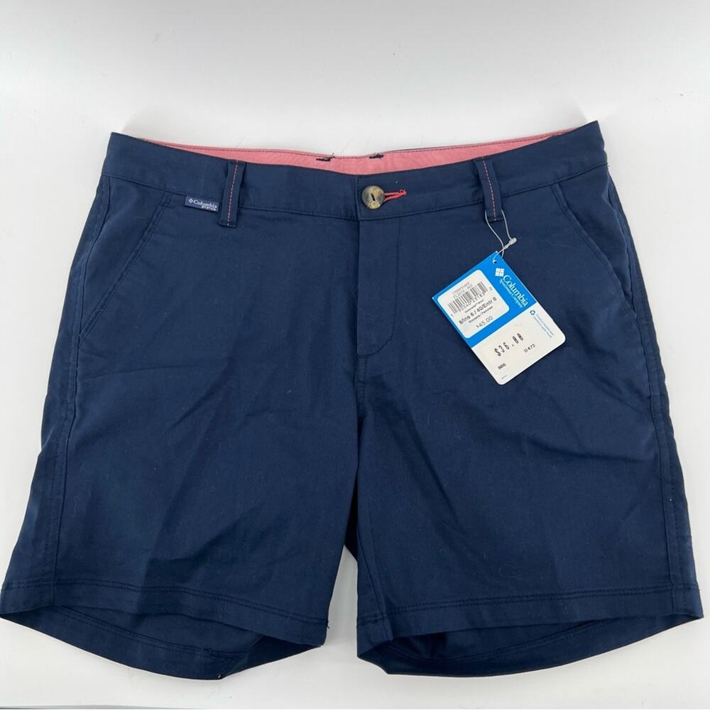 Columbia size 8 nwt navy shorts
